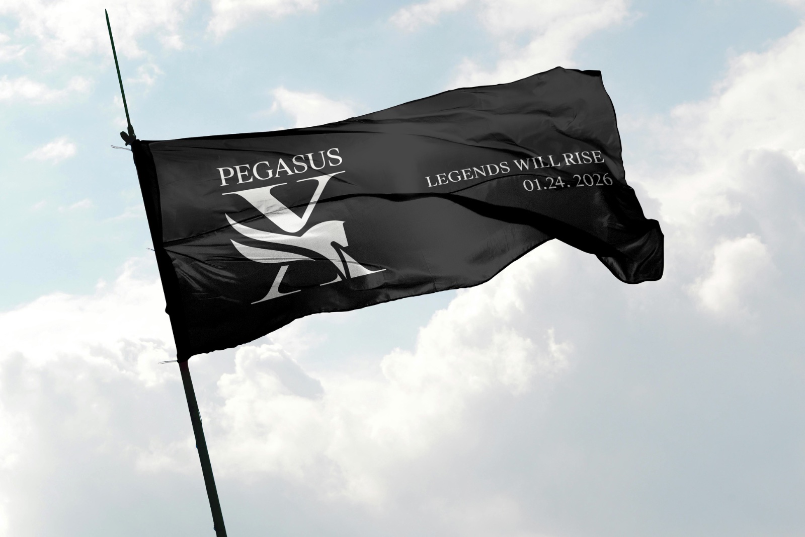 Pegasus World Cup event flag