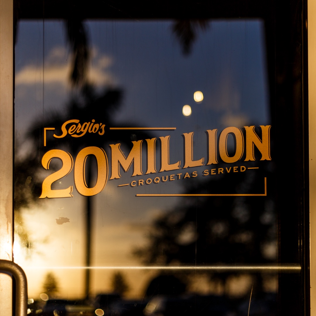 Sergio's Miami signage
